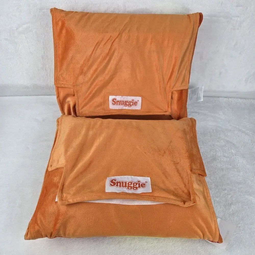 Lot of 2 Snuggie‎ Flamin' Hot Cheetos 2-in-1 Pillow and Snack Tray NWOT